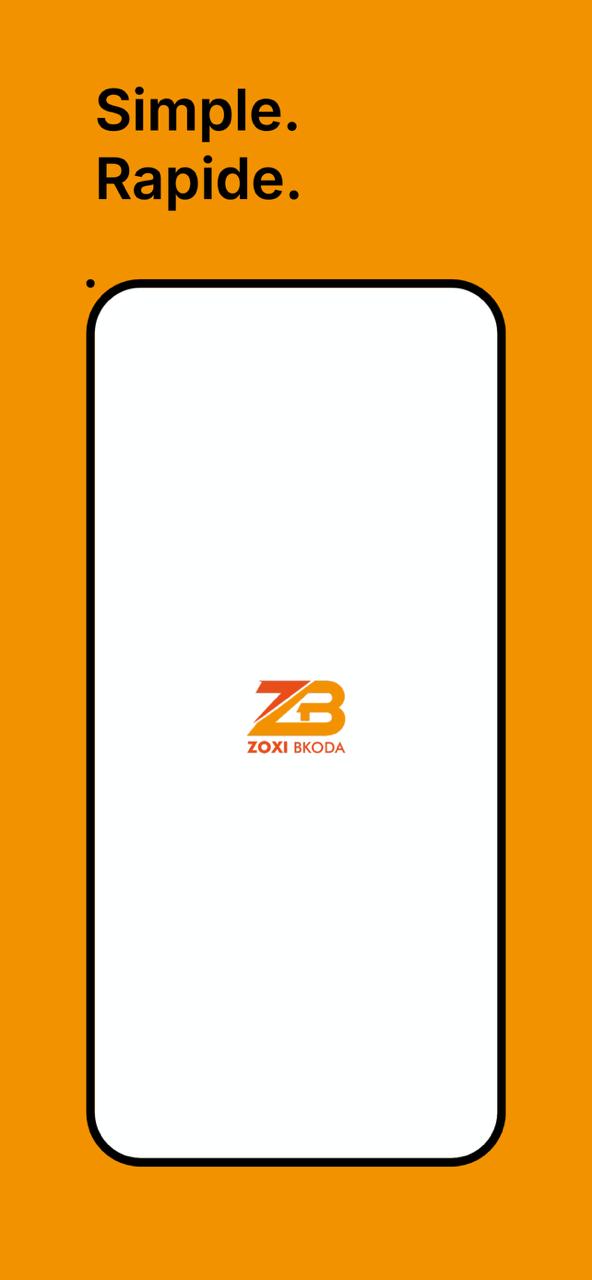 Écran d'accueil Zoxi